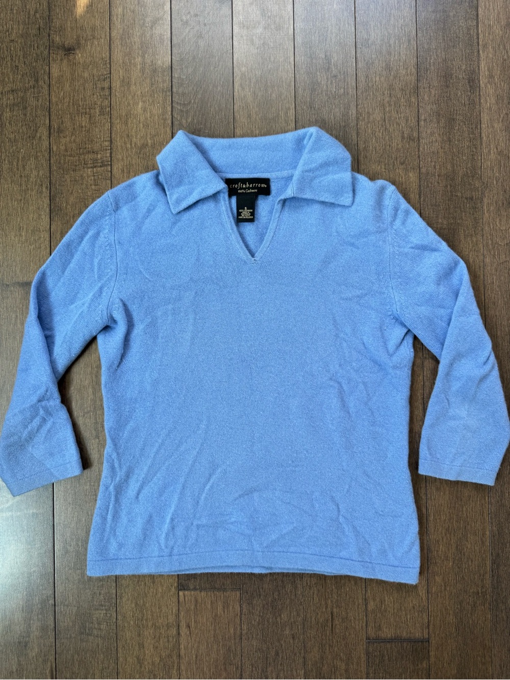 Cashmere Periwinkle Sweater
